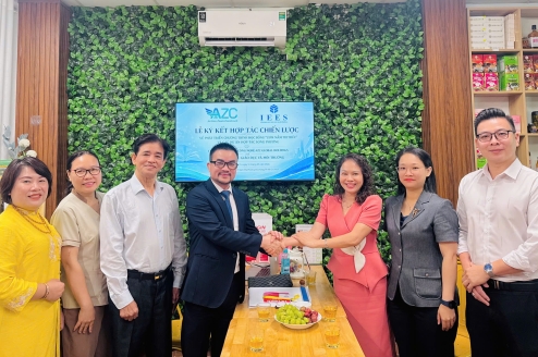 LỄ KÝ KẾT HỢP TÁC CHIẾN LƯỢC GIỮA AZC GLOBAL HOLDINGS & VIỆN KHOA HỌC GIÁO DỤC VÀ MÔI TRƯỜNG (IEES) 